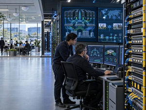 Huawei engineers review SF9300 and XH9300-EN AI fabric switching, optical networking, AI WAN and Wi-Fi 7 campus infrastructure