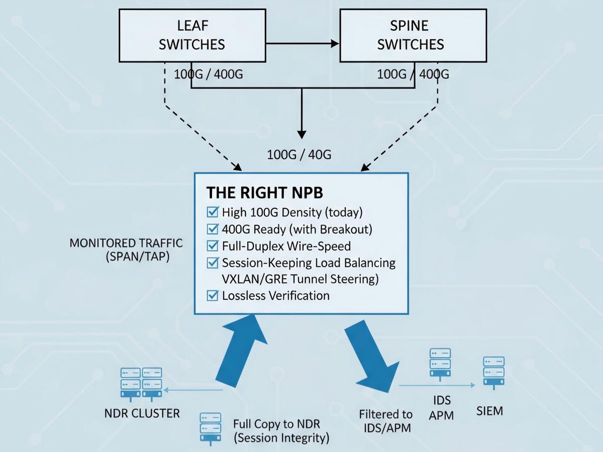 Data Center Network Packet Broker Appliance-100G/400G Visibility Guide ...