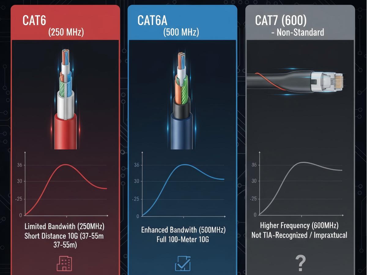 Cat6 vs Cat6A vs Cat7 for 10GBASE-T (2026): Engineering Guide – network ...
