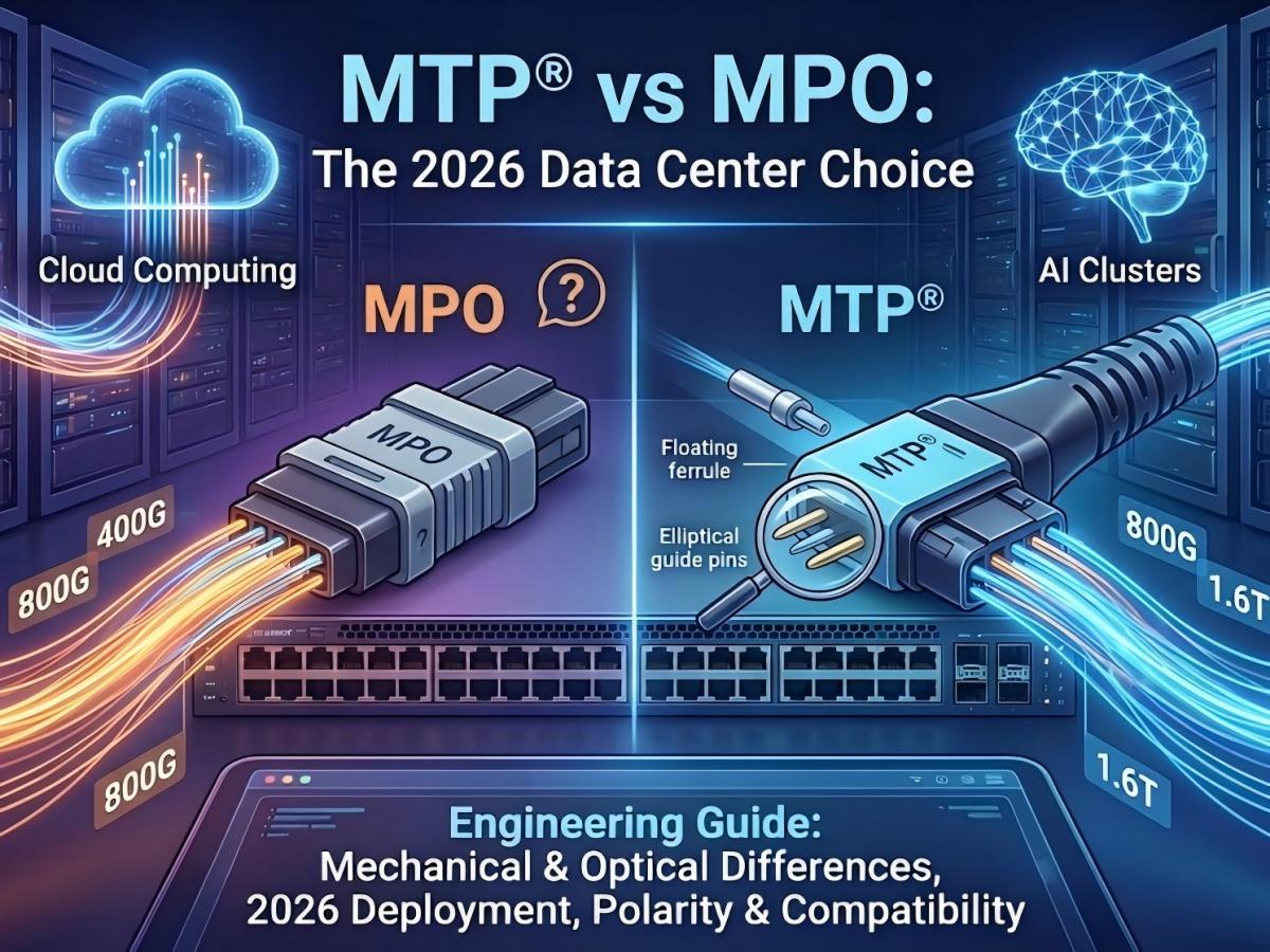 MTP® vs MPO in 2026: Full Comparison, Performance, and Cabling Guide ...