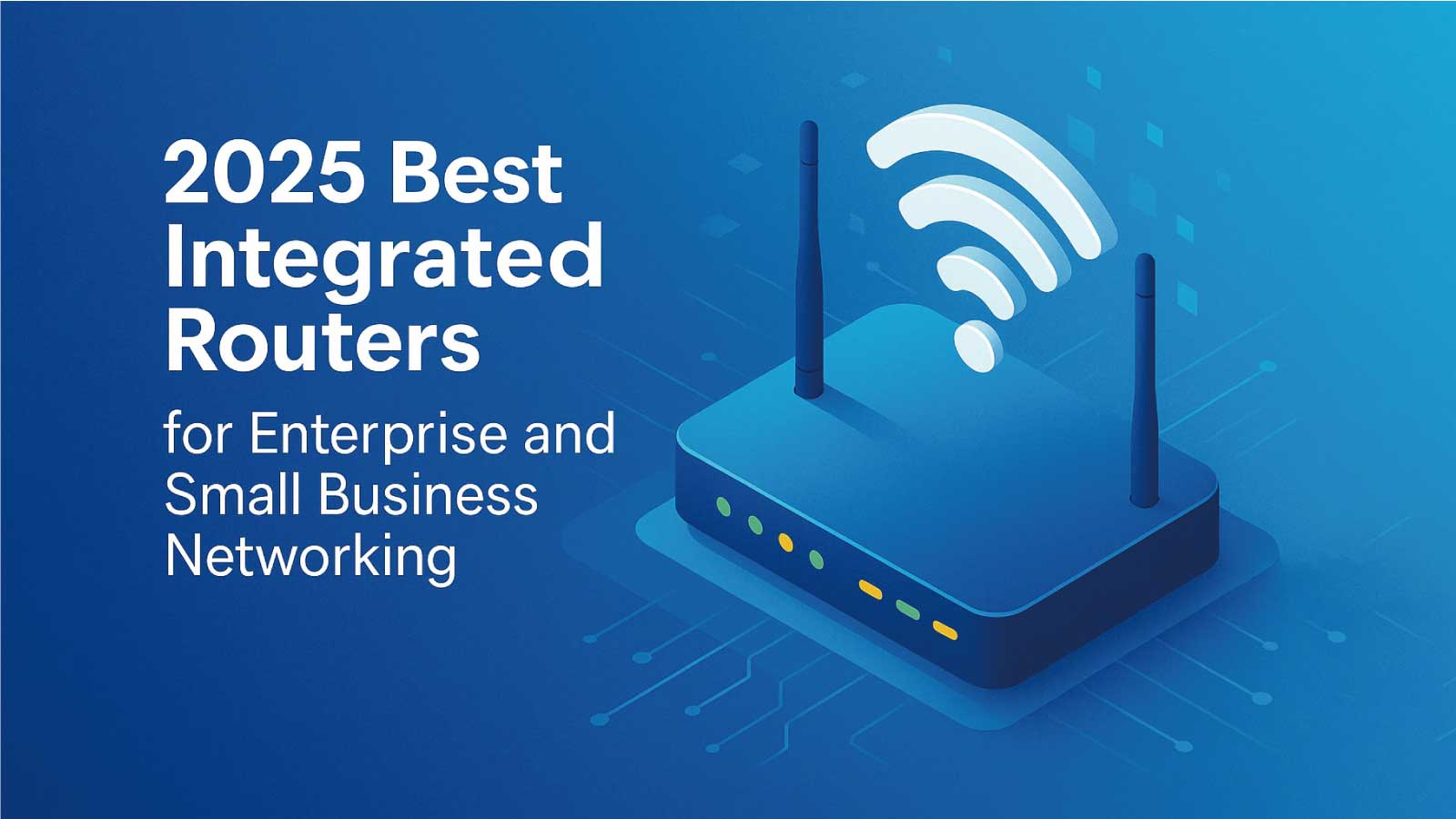 2025 Best Integrated Routers for Small and large Business Networking ...