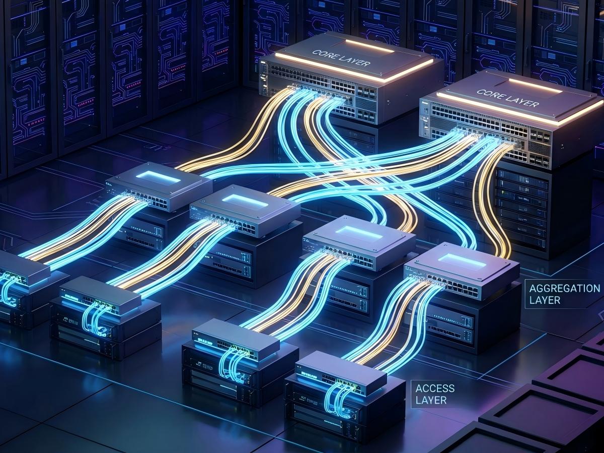 3-Layer Enterprise Switching Architecture: Core vs Access – network ...