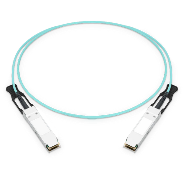 Network Switch 200G QSFP56 to QSFP56 Active Optical Cable, OM3 Multimode, up to 30m