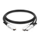Network Switch 400G PAM4 QSFP-DD to 2x200G QSFP56 Direct Attach PVC Copper Cable, up to 3m