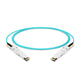Network Switch 400G QSFP-DD to QSFP-DD Active Optical Cable, OM3 Multimode, up to 30m