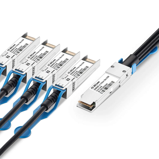 NSComm 40G QSFP+ to SFP+ ACC Cable | Active Twinax for ToR Uplinks ...