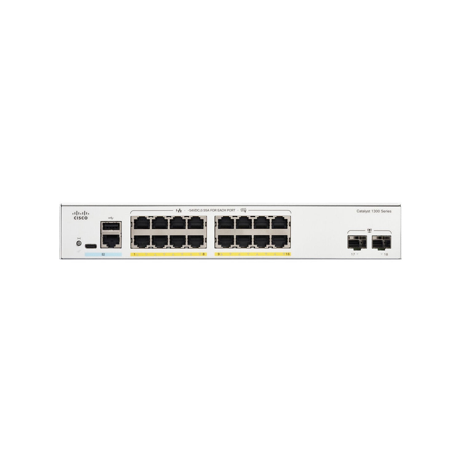 Cisco Catalyst C1300-16P-2G PoE Switch - Network-Switch & Cisco ...