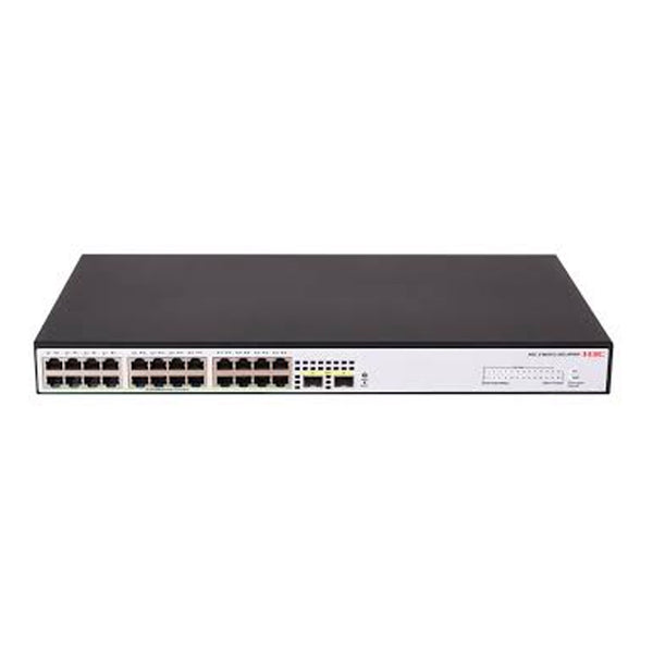 H3C S1600V2-26P-HPWR 24xPoE+ + 2xSFP PoE SMB Gigabit Switch
