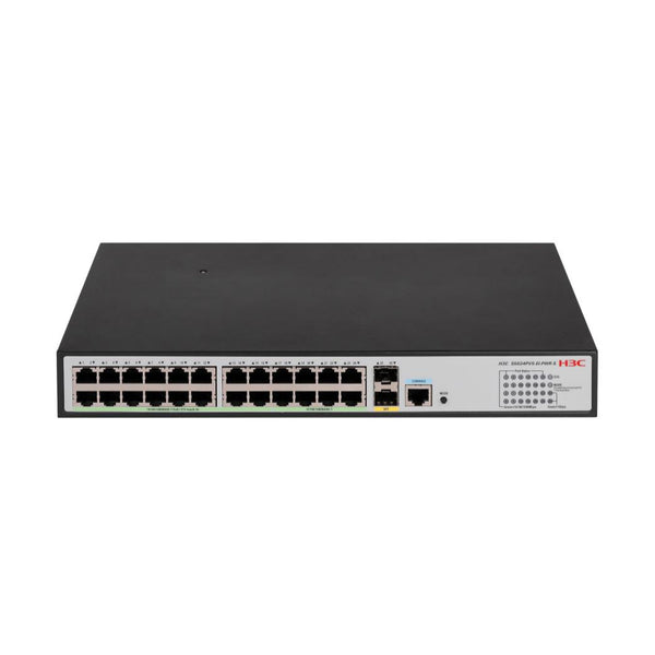 H3C S5024PV5-EI-PWR-S 24-Port PoE+ Gigabit Access Switch for SMB/Campus