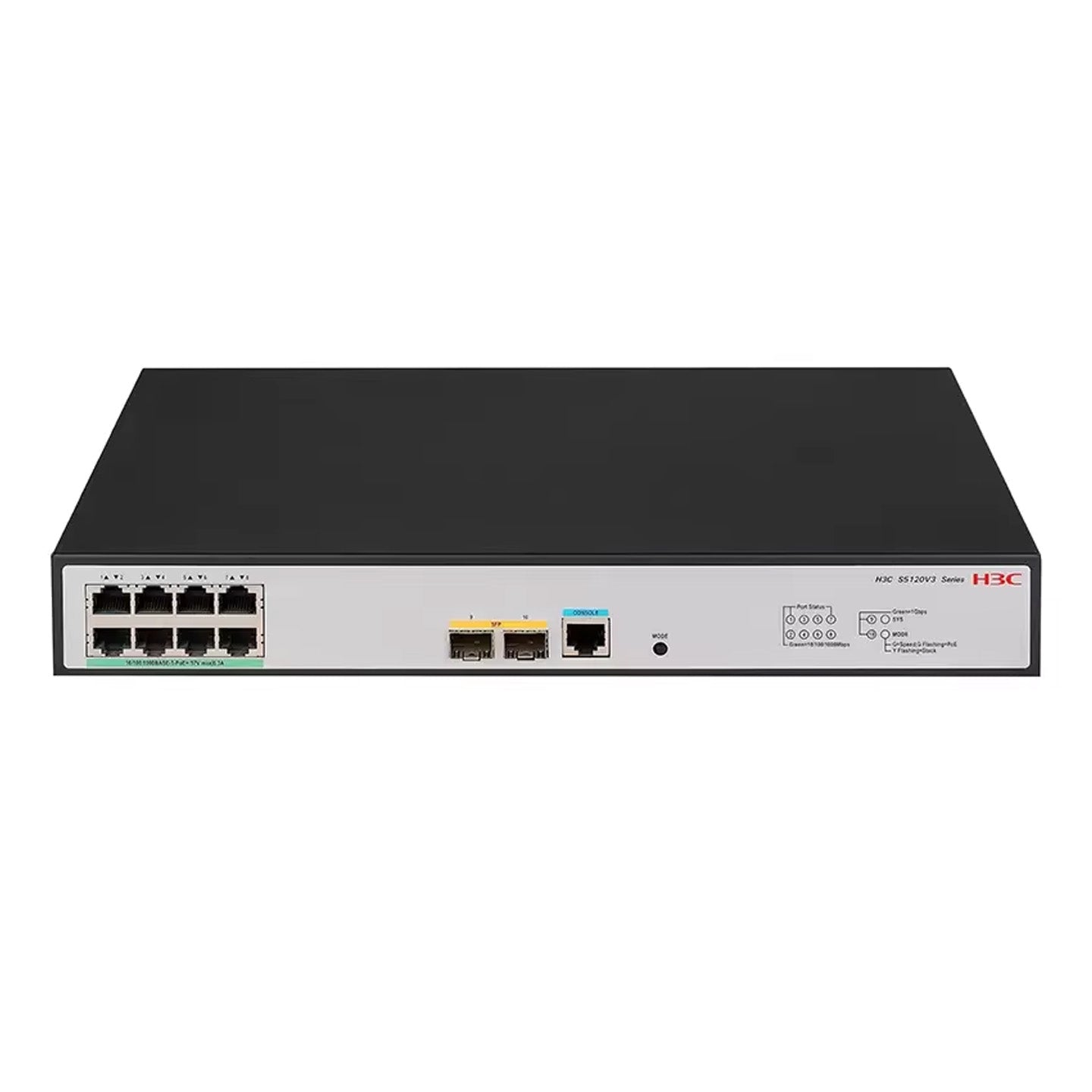 H3C S5120V3-10P-LI 8xGE + 2xSFP SMB Access Switch