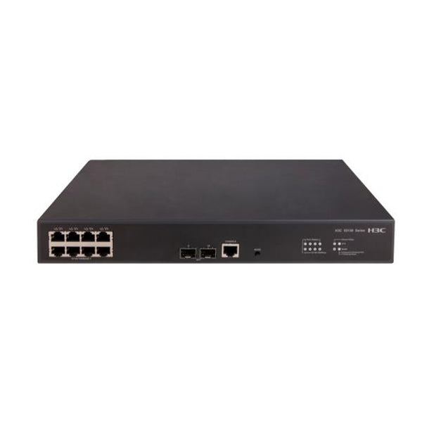 H3C S5130S-10P-HPWR-EI 8-Port PoE+ Gigabit Access Switch