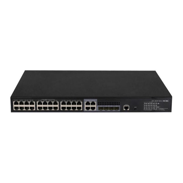H3C S5130S-28P-HPWR-EI-AC 24-Port PoE+ Gigabit Access Switch with AC Power