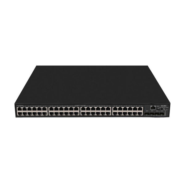 H3C S5130S-52S-PWR-EI-AC 48-Port PoE+ Gigabit Access Switch with 10GbE Uplinks and AC Power