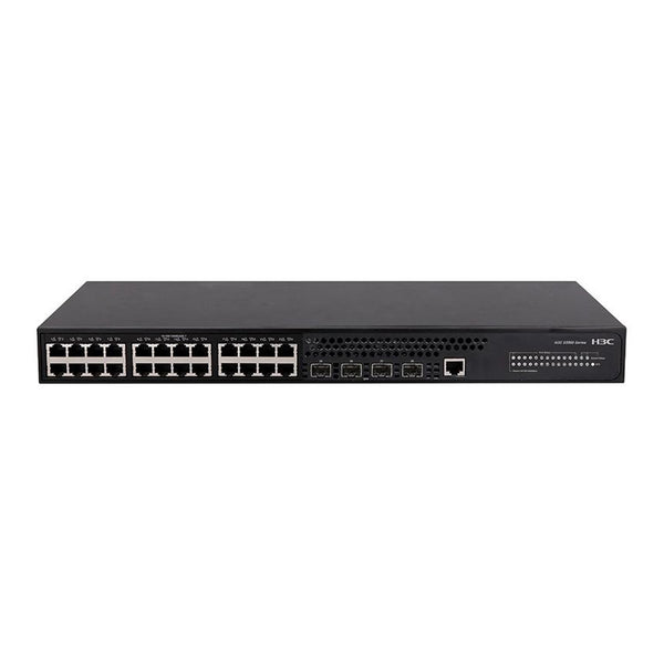 H3C S5560S-28P-SI 24xGE PoE+ + 4x10G SFP+ Layer 3 SMB/Campus PoE Access Switch
