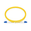 Дуплексный одномодовый оптоволоконный патч-корд LC UPC - LC UPC, 2,0 мм OFNR