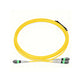 MPO 12F to 2xMPO 4F APC Breakout Cables, 8 Fibers, Singlemode (OS2, G.657.A1), OFNR, Low Loss, Polarity Type B