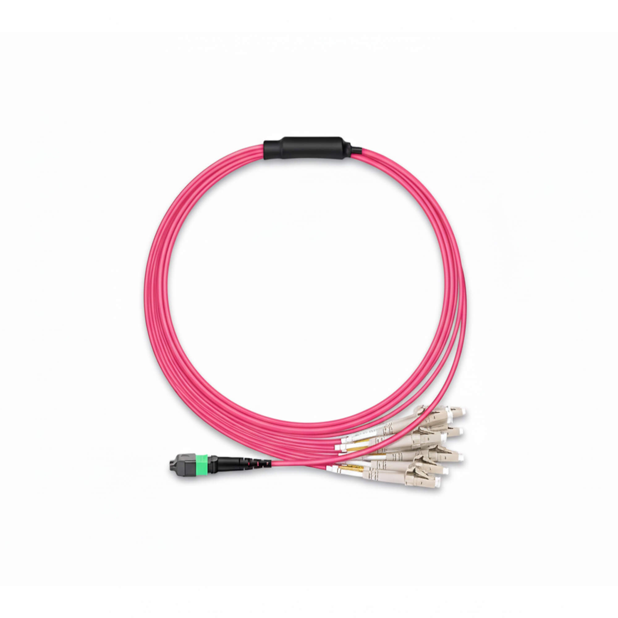 MPO 16F APC to 8xLC UPC Duplex Harness Cables, 16 Fibers, Multimode ...