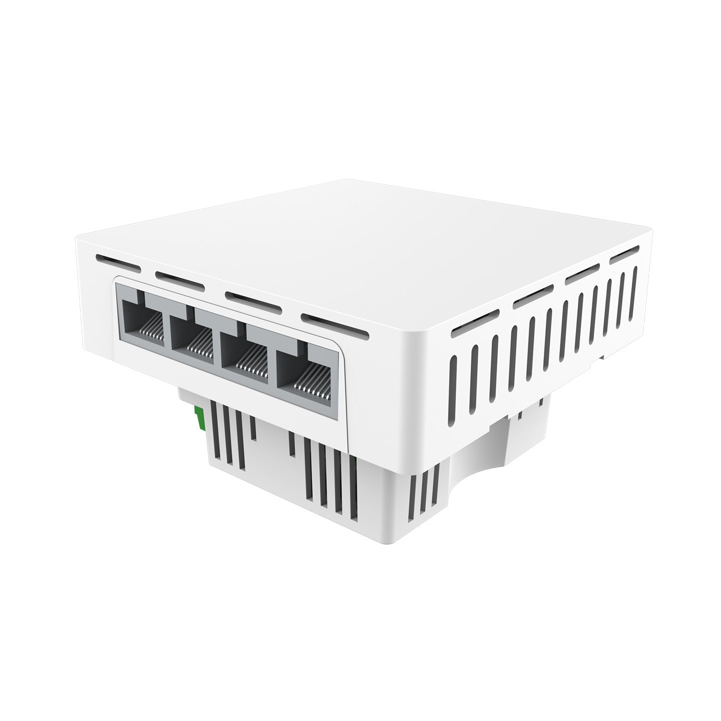 NSComm FAP834 WiFi 6 AX3000 Dual-Band In-Wall Access Point with PoE and 4¡ÁLAN