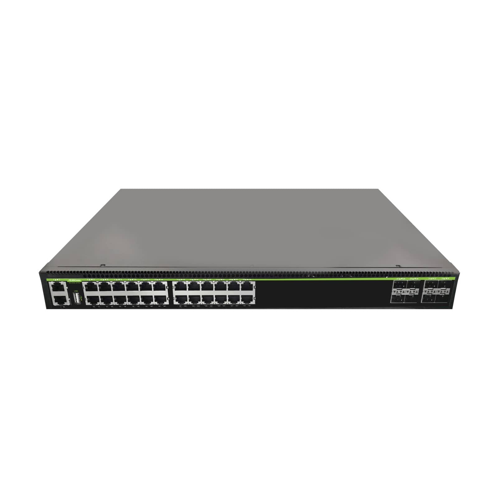 NSComm E530-24T8X 24-Port Gigabit Campus Access Switch with 10G Uplinks