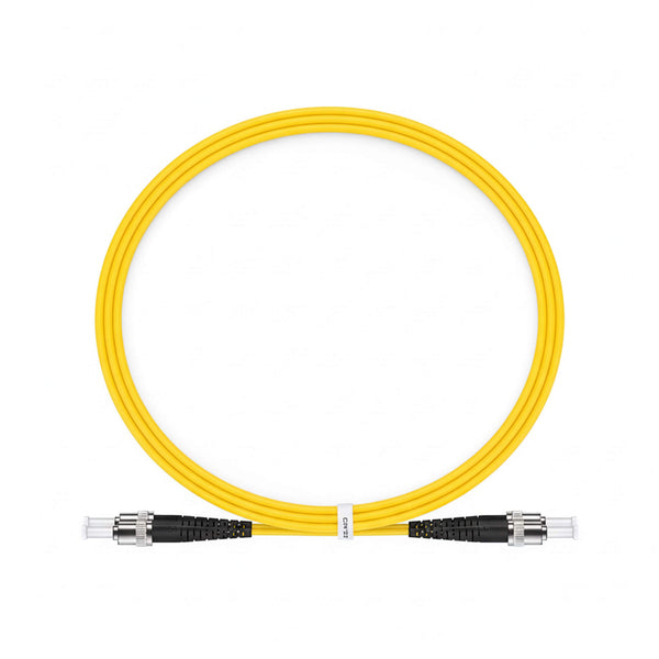 ST UPC to ST UPC Duplex Single Mode Fiber Patch Cable, 2.0mm OFNR